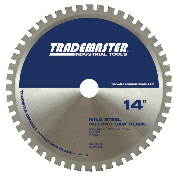 STEELMASTER - 350MM TCT MILD STEEL CUTTING BLADE 66 TEETH 